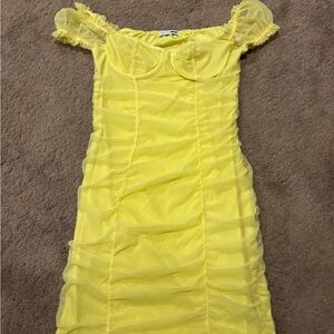 Fashion Nova Sunny Yellow Top